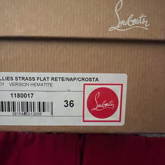 Authentic Christian Louboutin Follis Strass Black - Picture 2 of 10